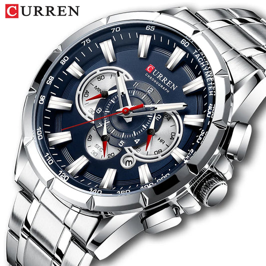 Curren Chronograph Quartz Men's Waterproof Watch