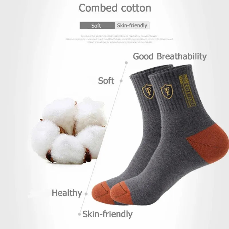 5 Pairs Men's Sports Socks.