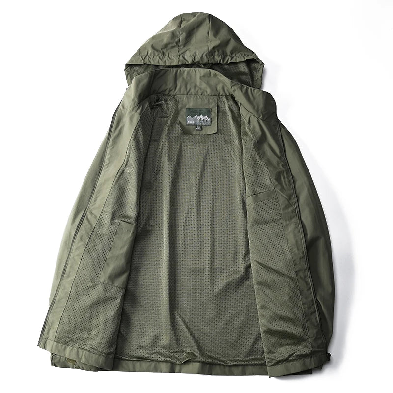 Waterproof  Hooded  Jacket.