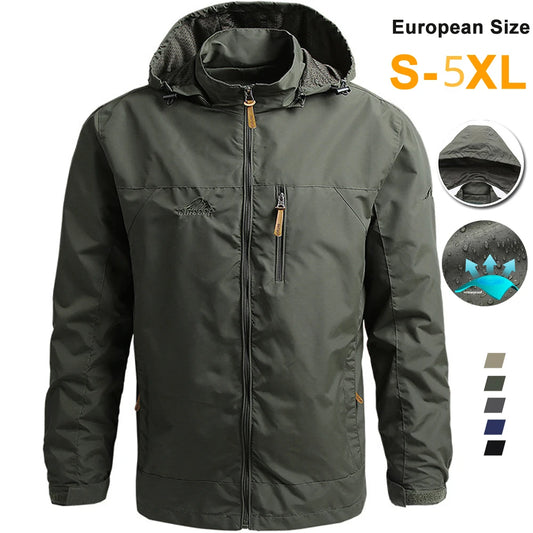 Waterproof  Hooded  Jacket.