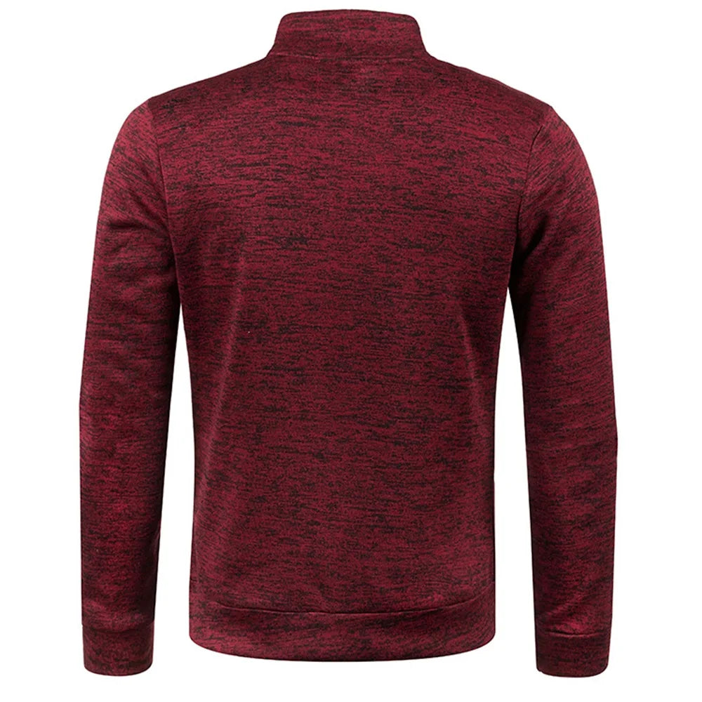 Men's Half Zipper Pullover.