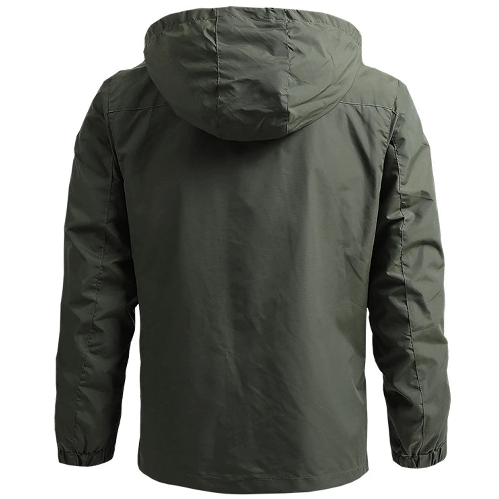 Waterproof  Hooded  Jacket.