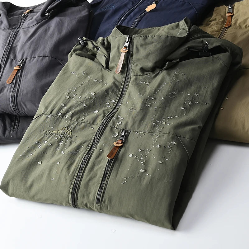 Waterproof  Hooded  Jacket.